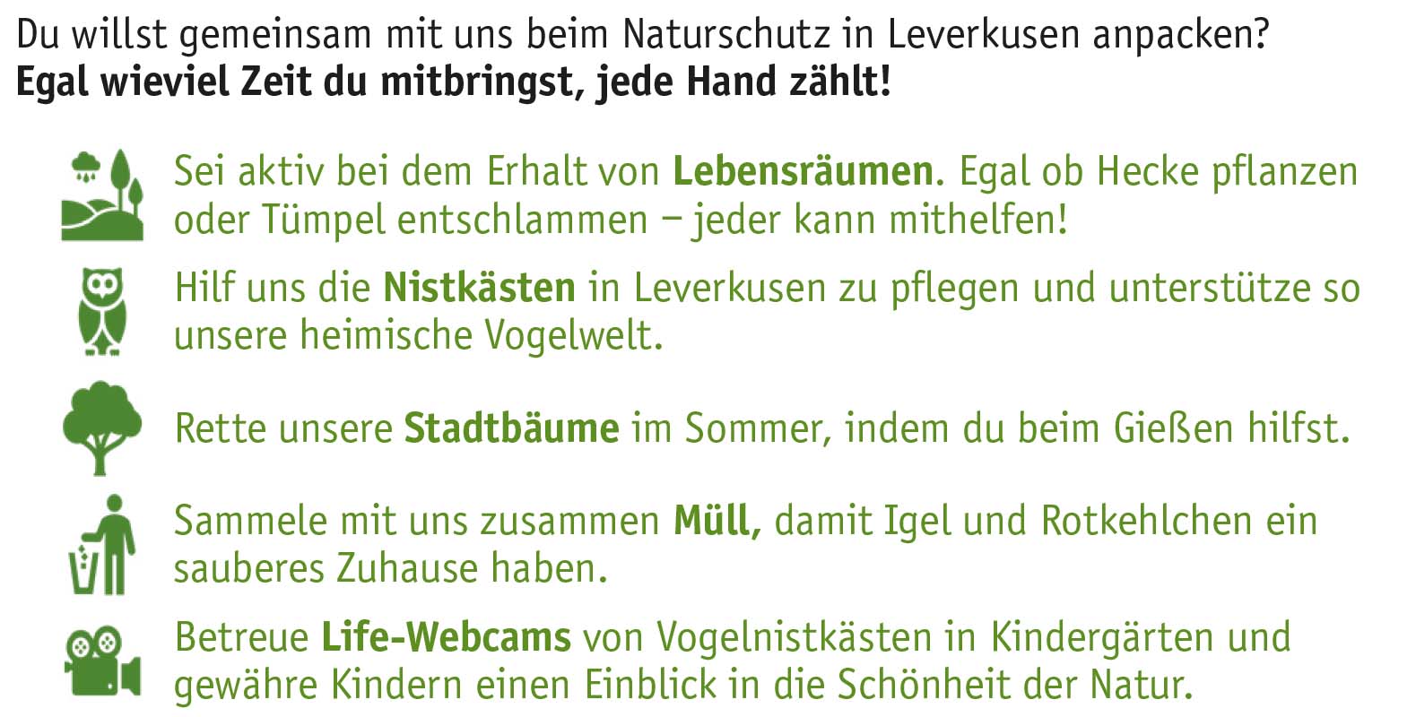 Mitmachen NABU Leverkusen