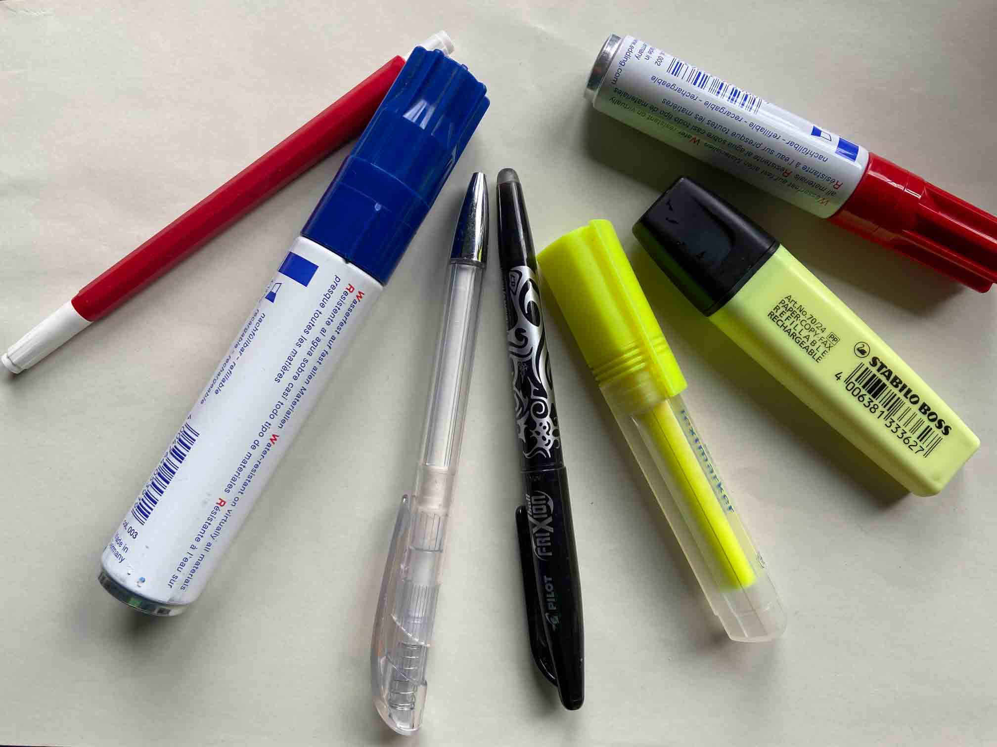 Recycling-Marker-u-Stifte-w